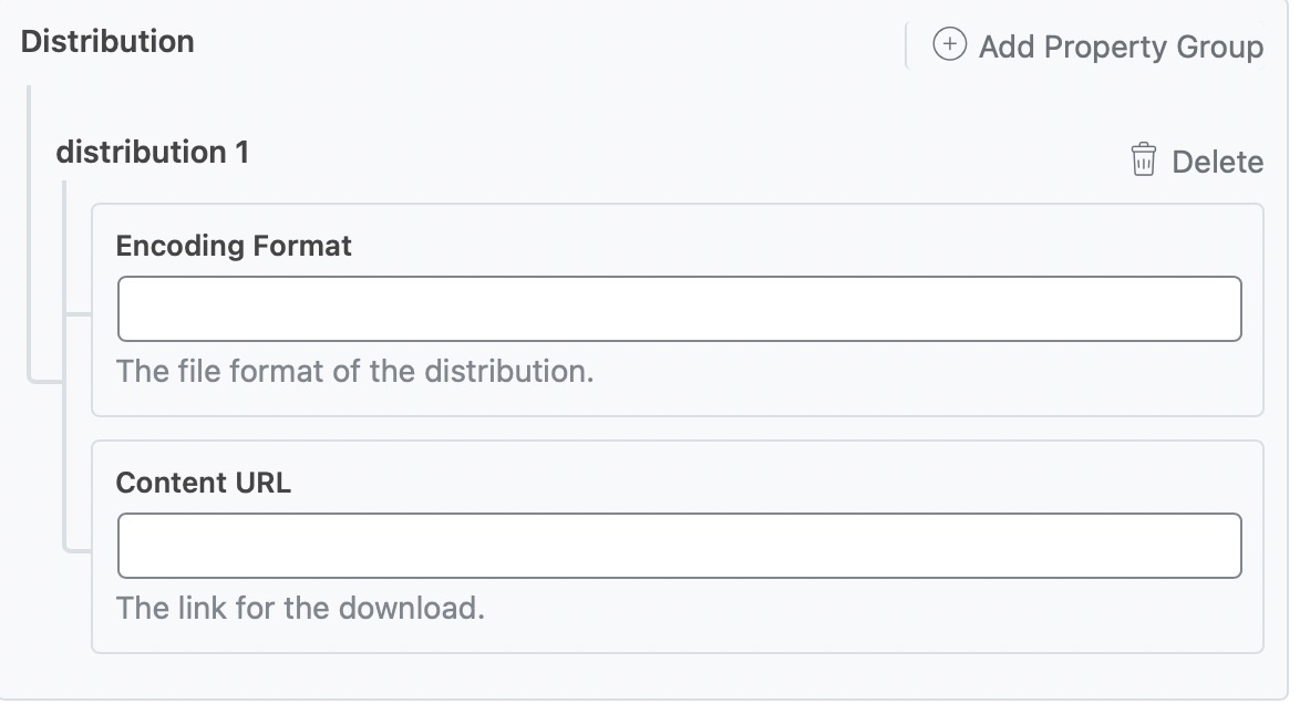 Add Distribution