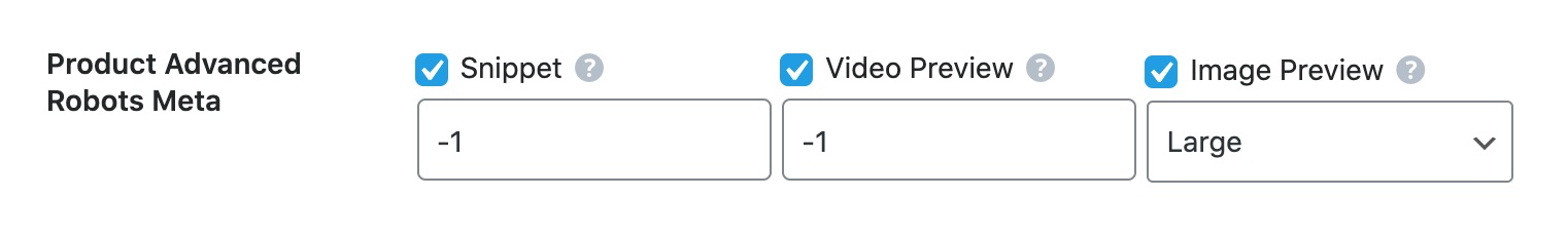 Products advanced robots meta