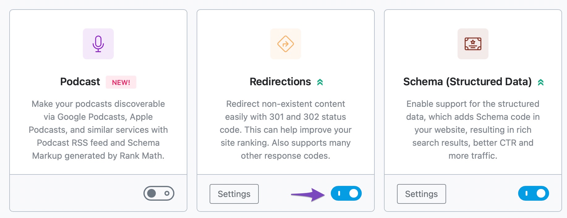 Enable Redirection module