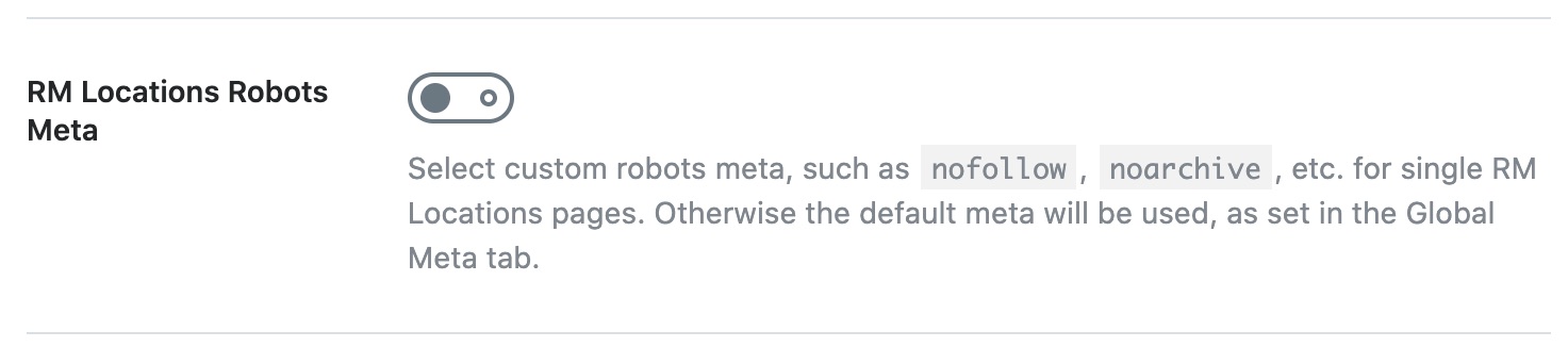 RM Locations robots meta