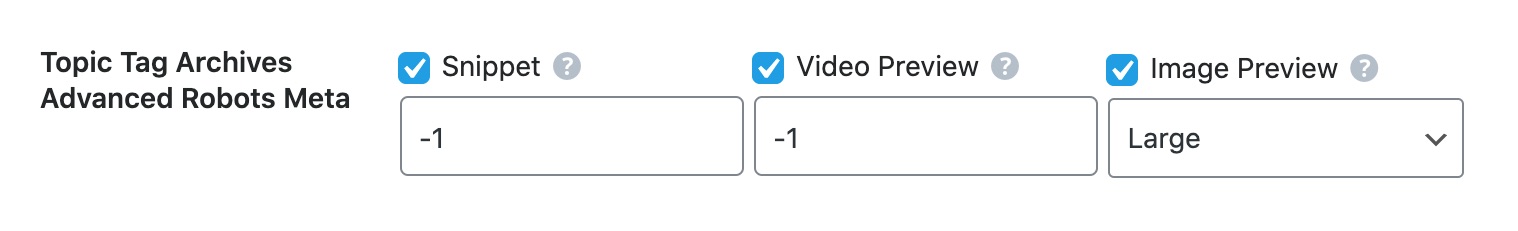Topic tag archives advanced robots meta